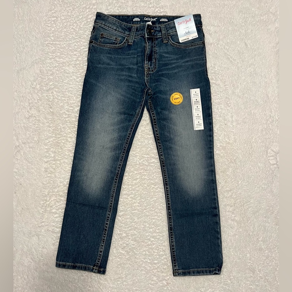 Boys Husky Skinny Jeans, NWT!  Multiple pairs available!
